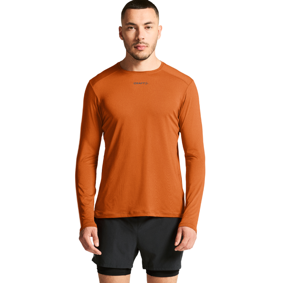Craft Men's ADV Essence Long Sleeved Tee 2 in Buff AW25