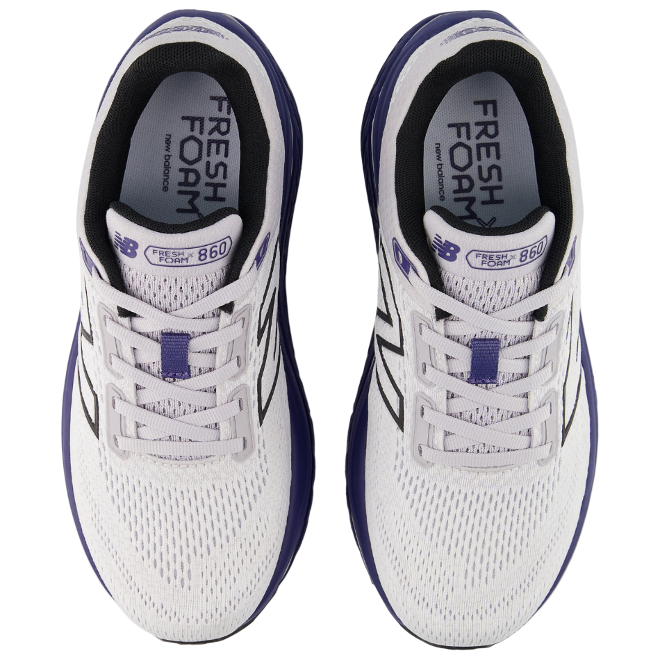 New Balance Women's 860 v14 Running Shoes in NB 103 White/Dream State/Pearl Grey AW25