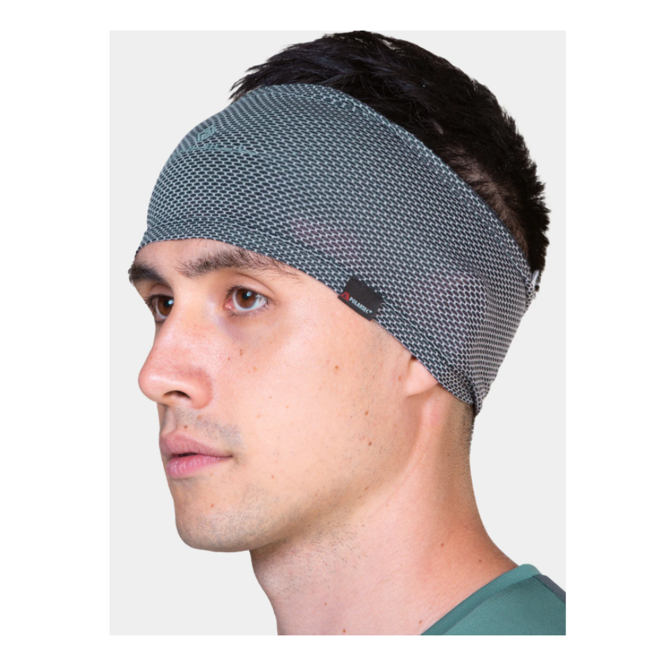 Ronhill Unisex Golden Hour Headband in Black Matrix AW25