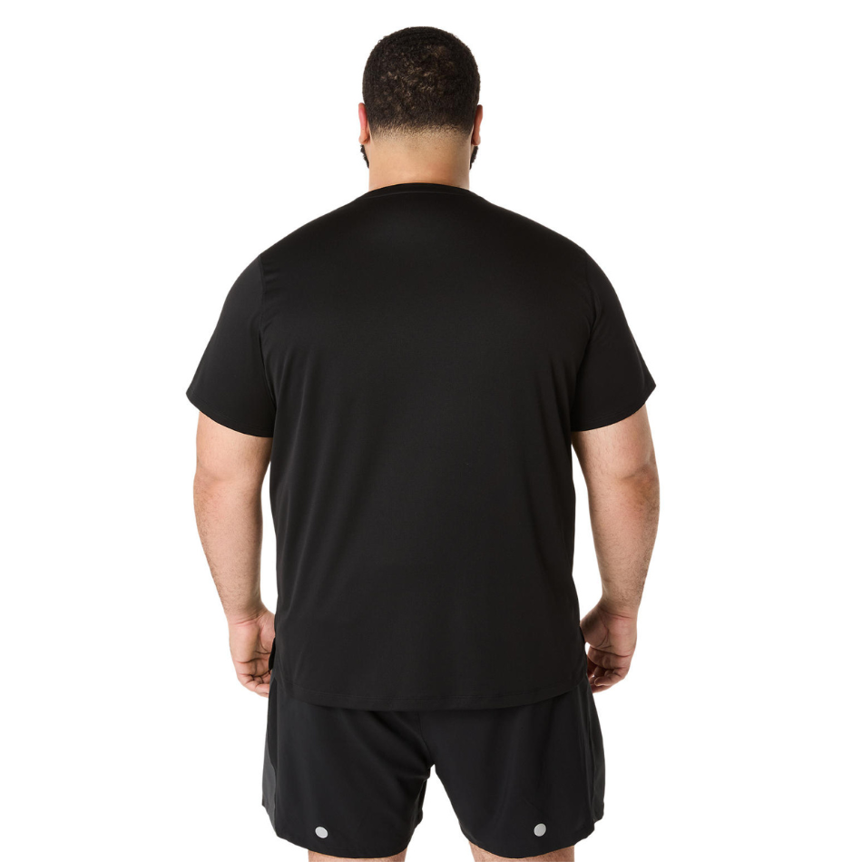 ASICS Men's Core Short Sleeved Top in Performance Black AW26