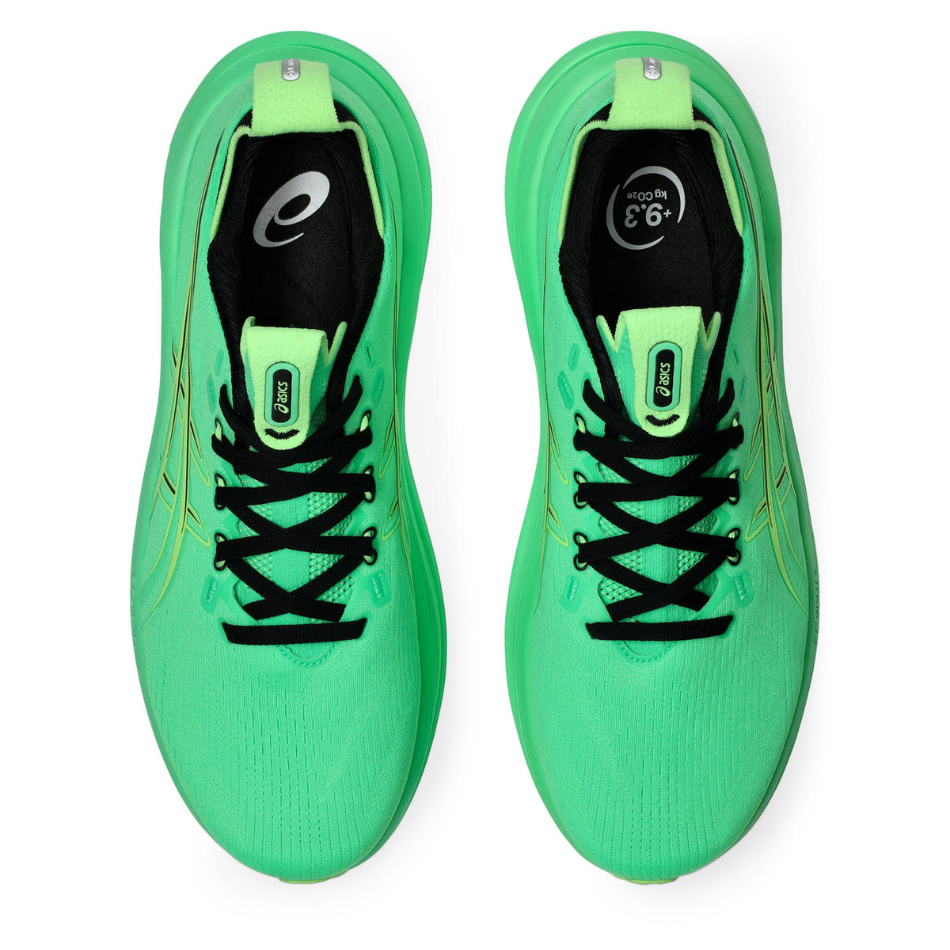 ASICS Men's GEL-NIMBUS 28 Running Shoes in Vital Green/Illuminate Green SS26