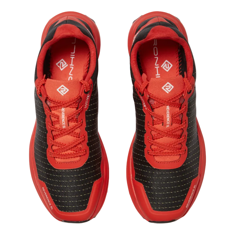Ronhill Women's Reverence SL Trail Running Shoes in Black/Red SS26
