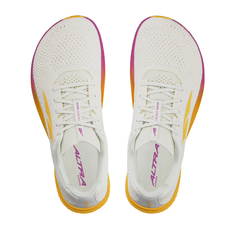 Altra Women's Escalante Racer 2 Running Shoes in White/Orange SS26