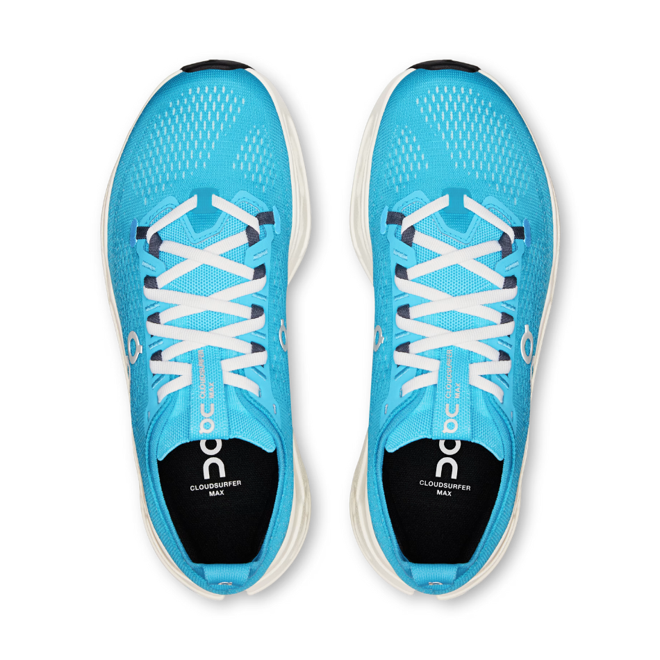 On Women's Cloudsurfer Max Running Shoes in Horizon/Ivory AW25
