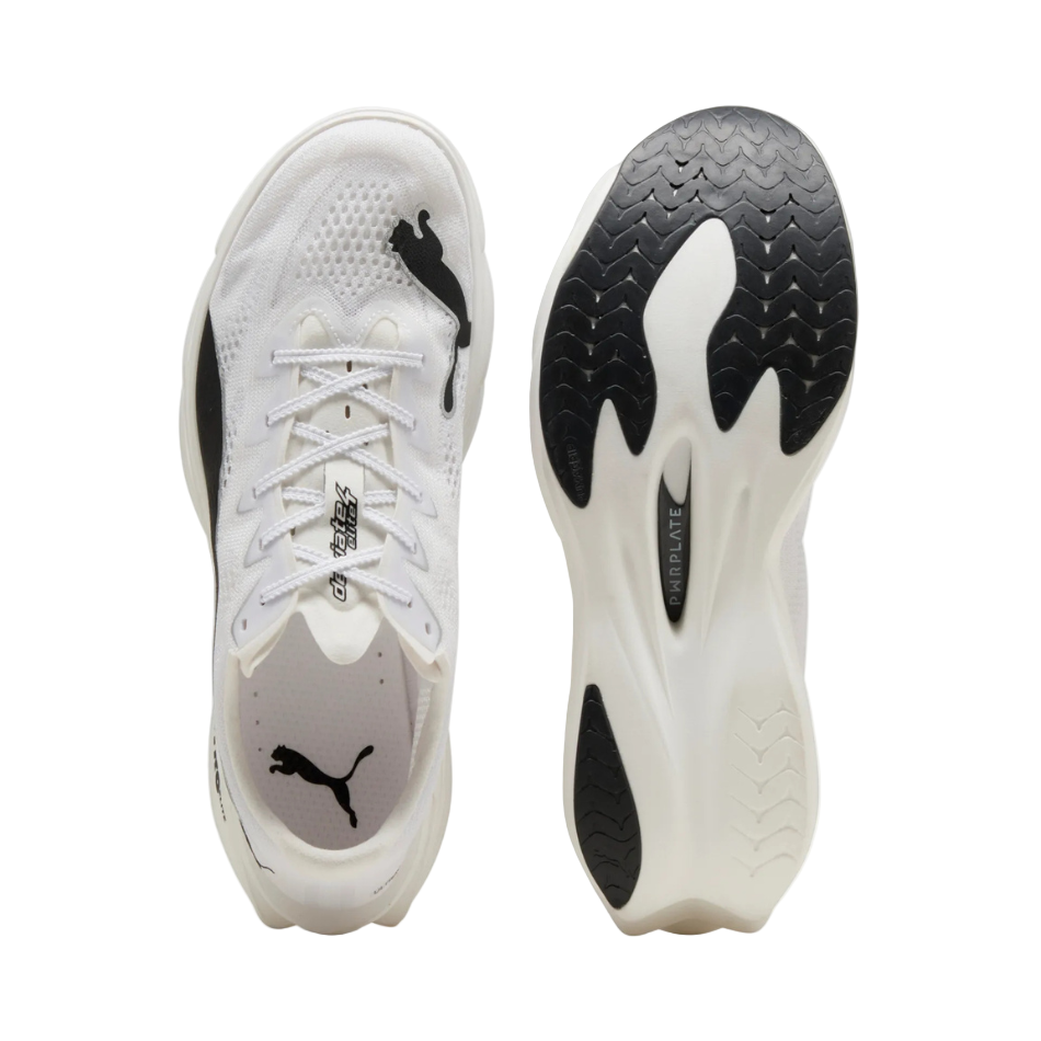 Puma Men's Deviate NITRO Elite 4 Running Shoes in PUMA White/PUMA Black SS26