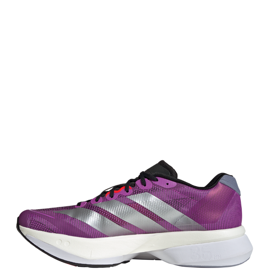 Adidas Men's Boston 13 Running Shoes in Purple/Silver AW25