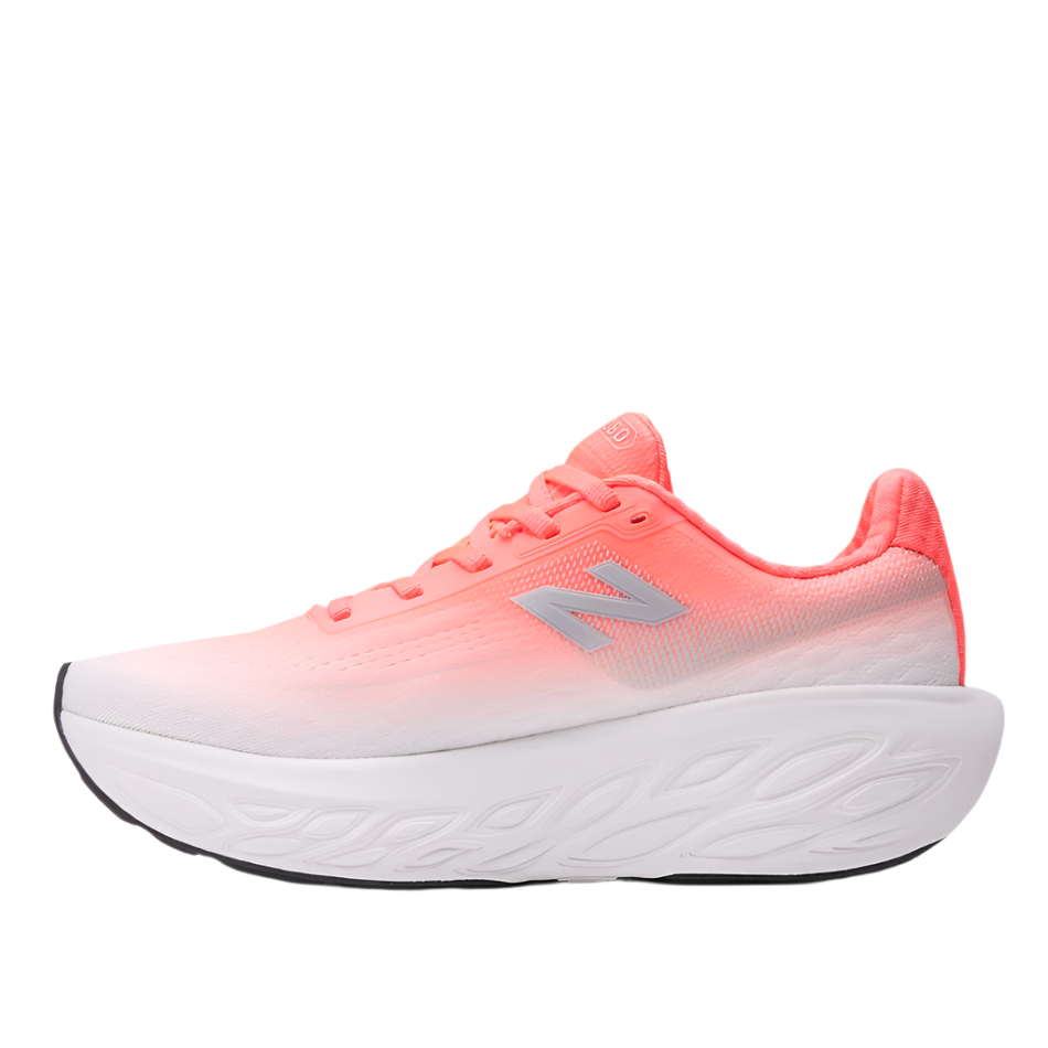 New Balance Women's 1080 v14 D Wide Fit Running Shoes in Urgent