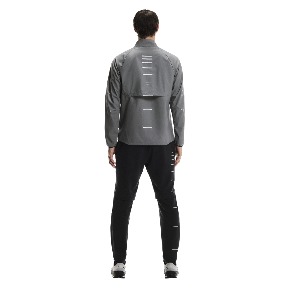 On Men's Weather Jacket Lumos in Eclipse AW25 – Up & Running On Men's Weather Jacket Lumos in Eclipse AW25 – Up & Running