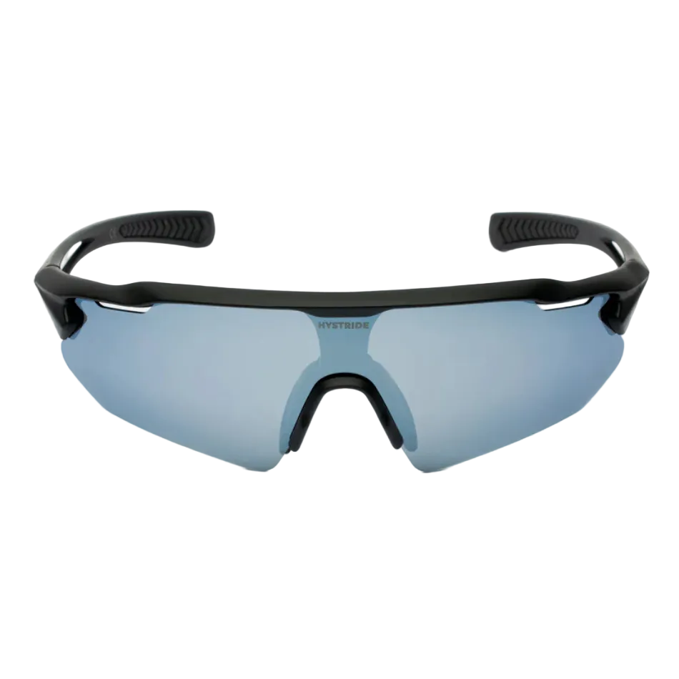 Hystride Unisex Speed Pro Sunglasses in Black/Silver