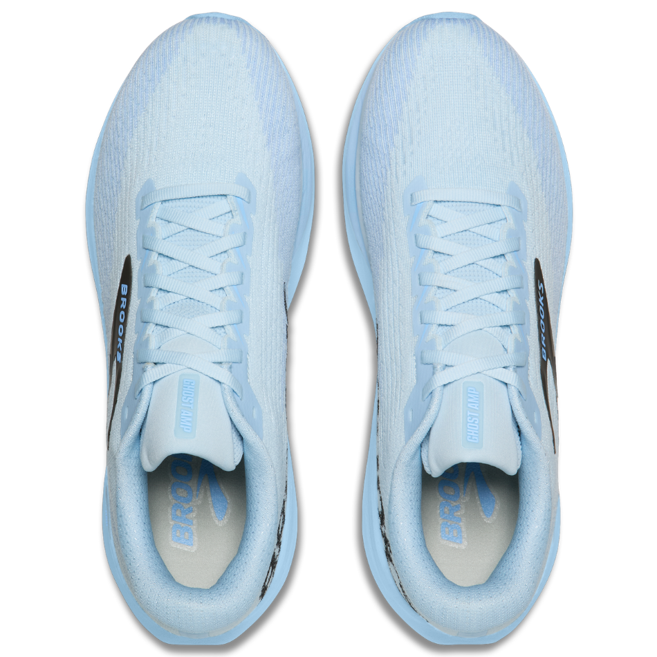 Brooks Men's Ghost Amp Running Shoes in Blue/Blue/Black AW26