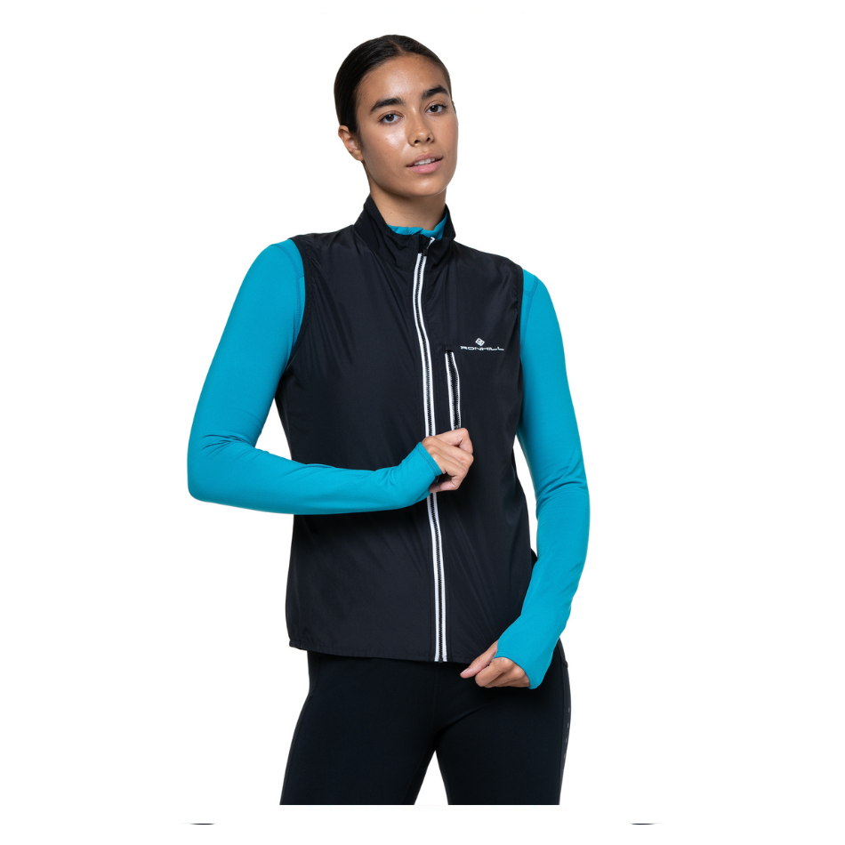 Ronhill Women's Core Gilet in All Black AW25