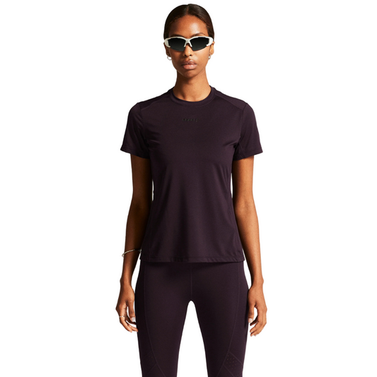 Craft Women's Core Essence Short Sleeve Tee 2 in Dark Plum AW25