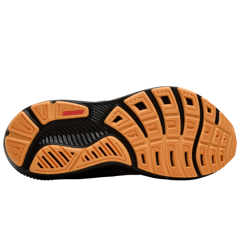 Brooks Men's Ghost 17 Running Shoes in Night/Blue/Papaya SS26