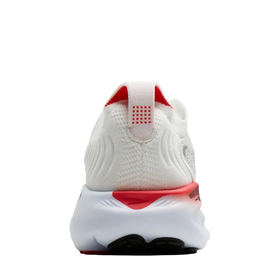 Brooks Men's Adrenaline GTS 25 Running Shoes in White/Black/Red AW26