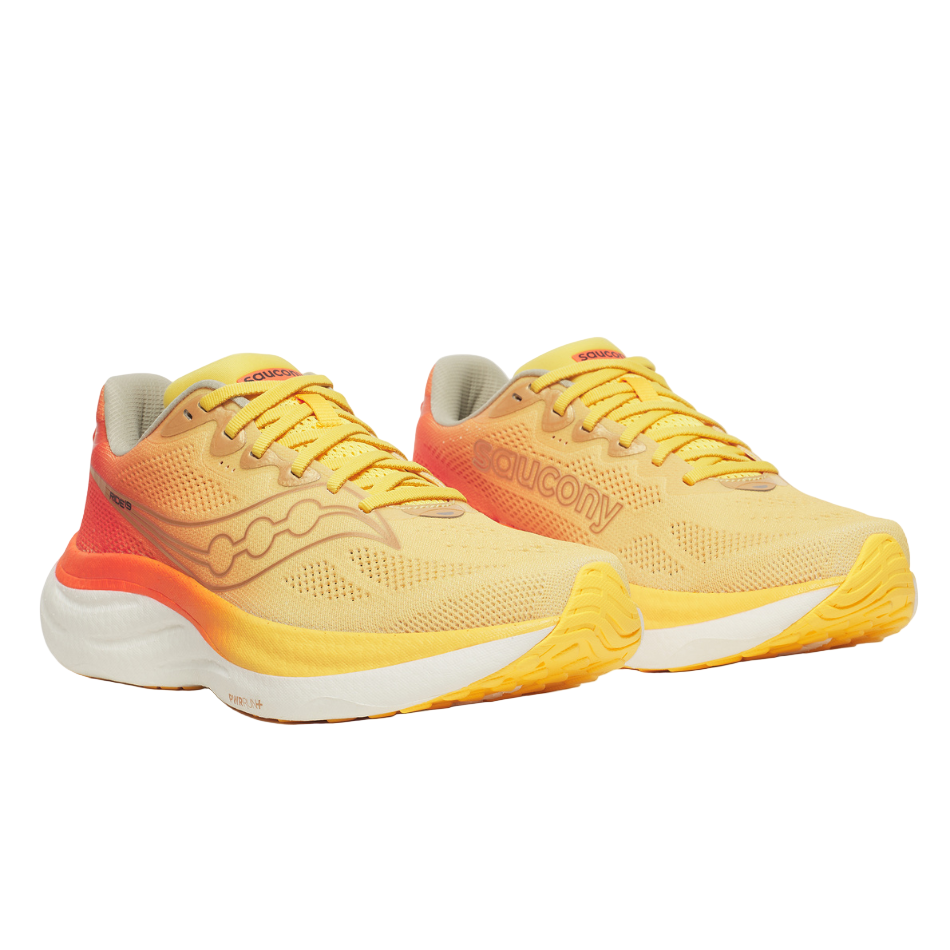 Saucony Men's Ride 19 Running Shoes in Sunrise SS26