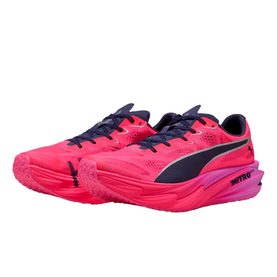 Puma Men's Deviate NITRO Elite 4 HYROX in Pure Pink-Electric/Orchid Dark Plum SS26 - Dispatches from the 23rd of Feb