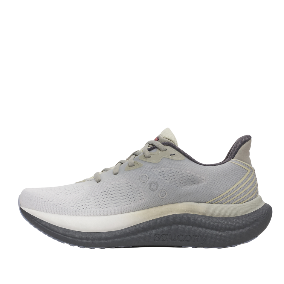 Saucony Men's Triumph 23 Running Shoes in Grey/Shadow - Online Exclusive