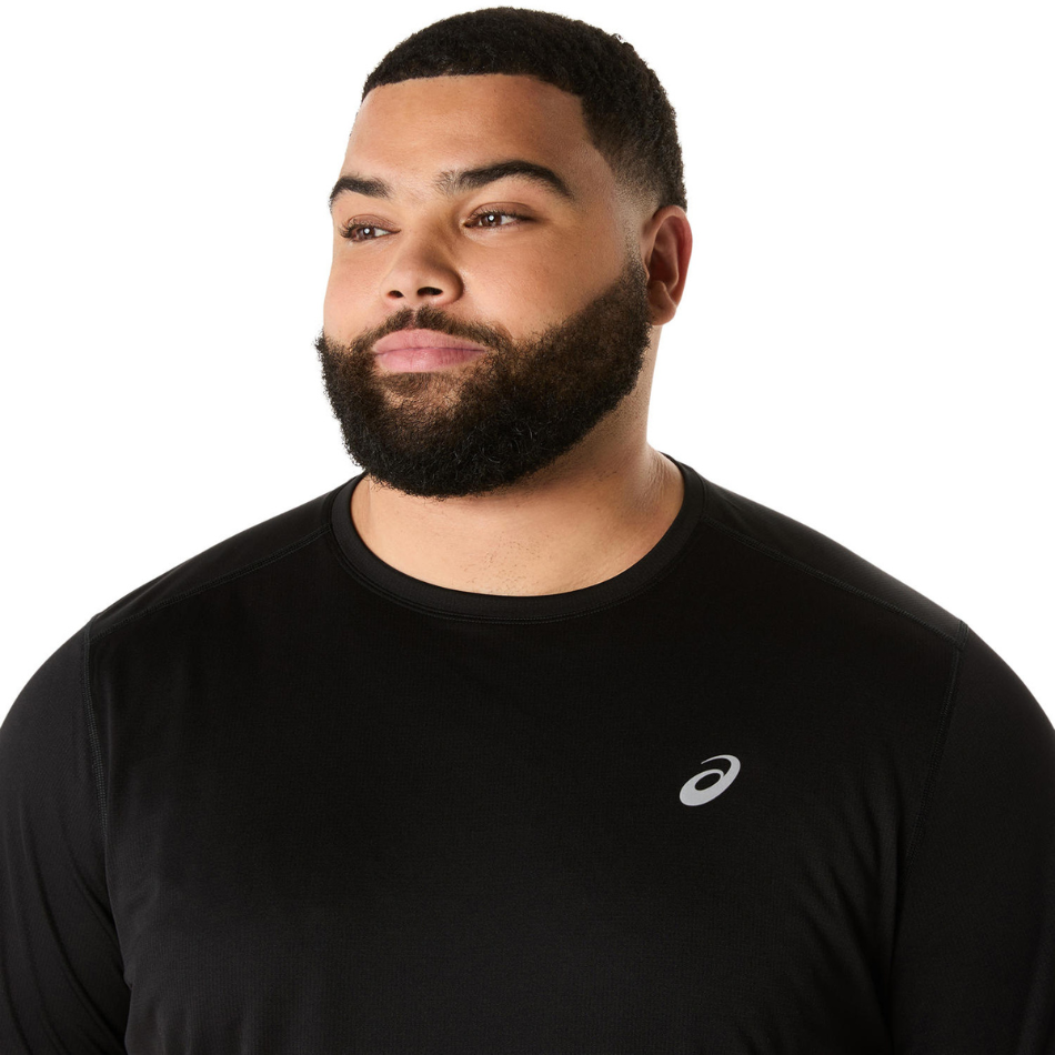 ASICS Men's Core Short Sleeved Top in Performance Black AW26