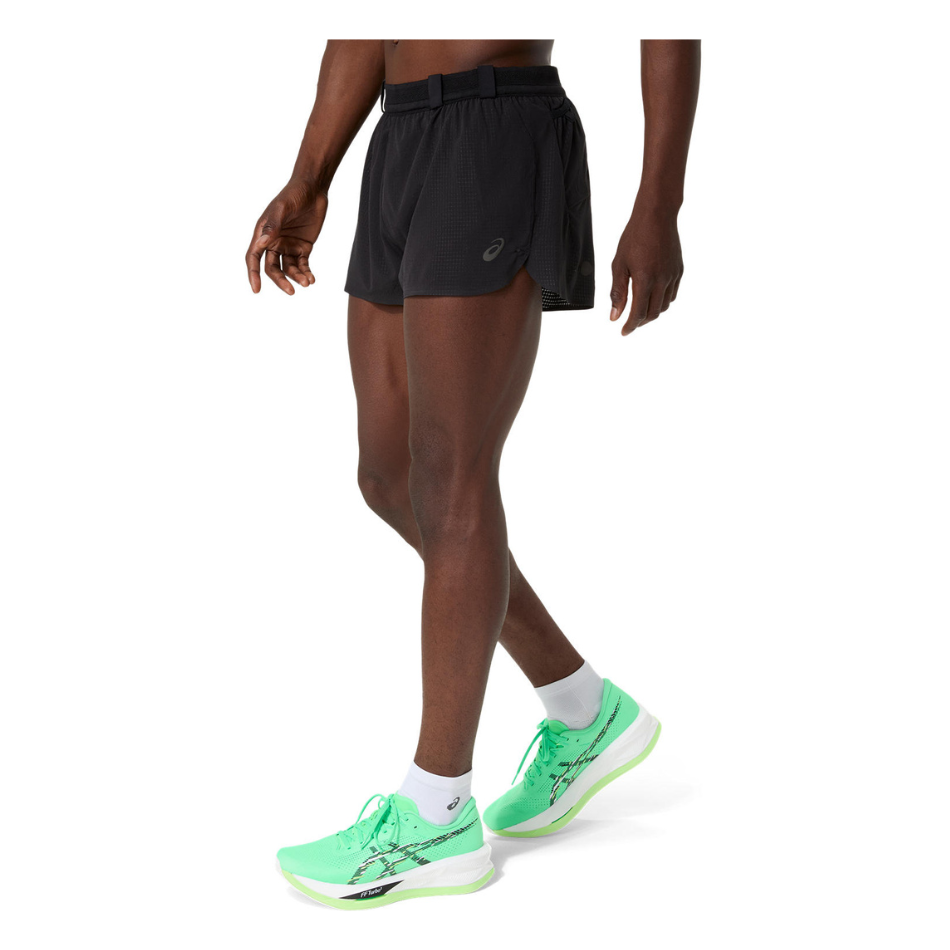 ASICS Men's METARUN SPLIT SHORT in Performance Black SS26