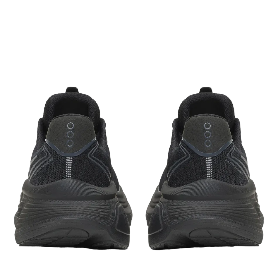 Saucony Men's Hurricane 26 Running Shoes in Triple Black AW26