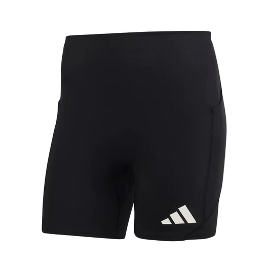 adidas Men's Adizero Running Short Pocket Tights in Black SS26