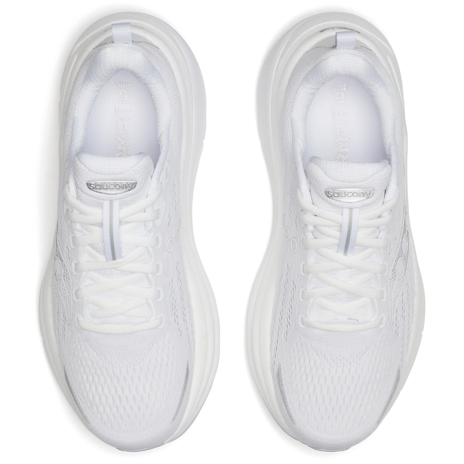 Saucony Men's Hurricane 25 Running Shoes in White - Online Exclusive