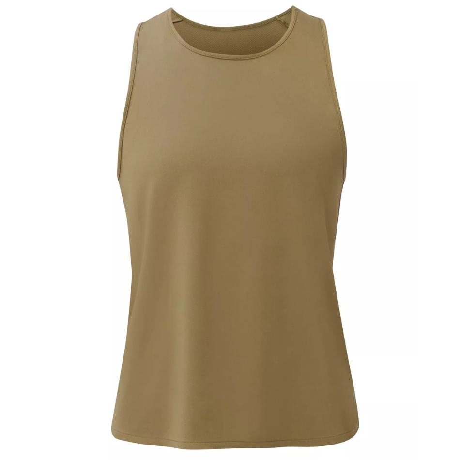 Sweaty Betty Runner's High Vest in Khaki Brown AW26