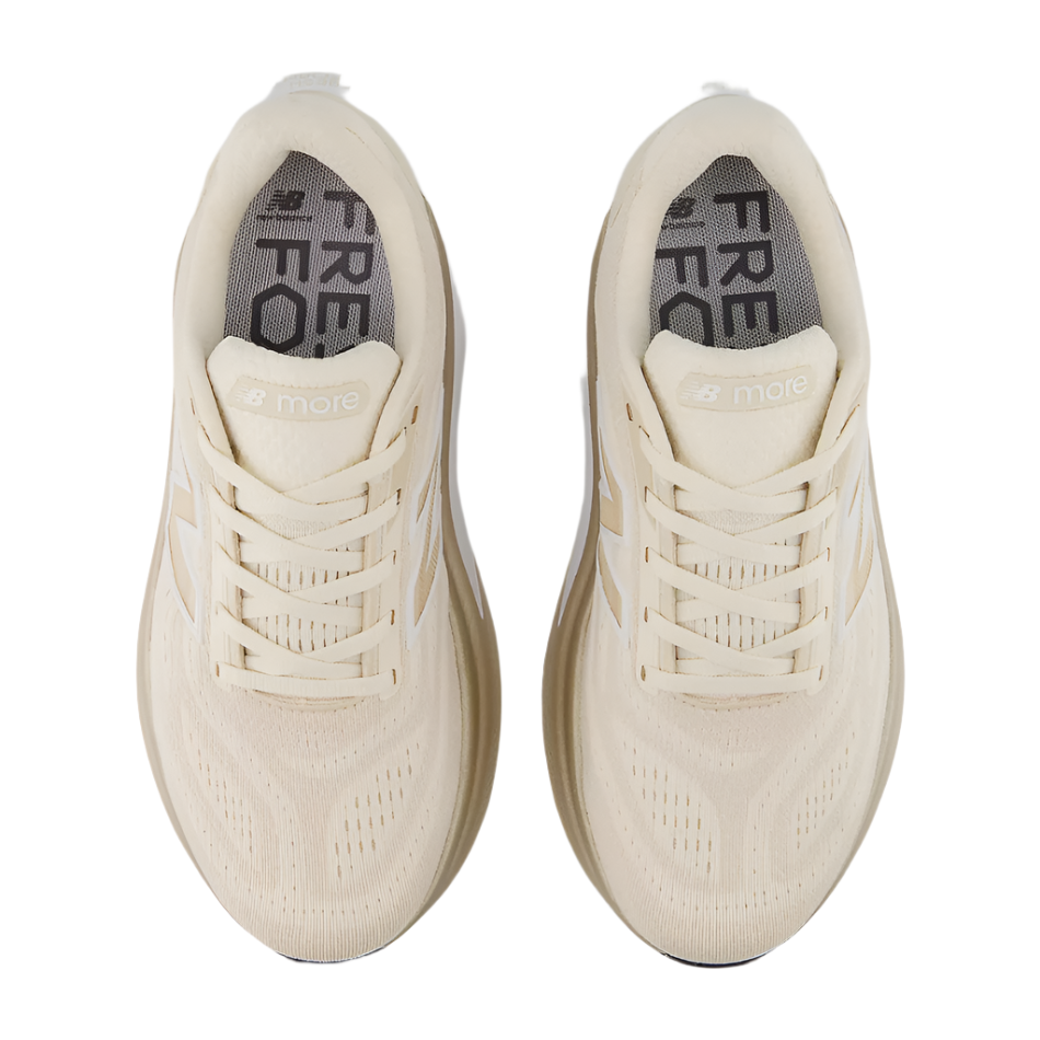 New Balance Women's More v6 Running Shoes in Permafrost/Bisque/NB White 103 AW25