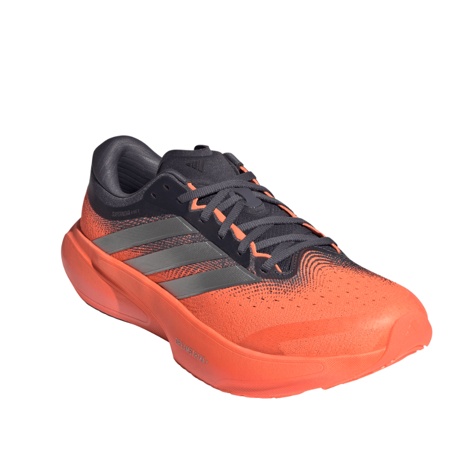 adidas Men's Supernova Rise 3 in Aurora Onix/silver met./Lucid Orange SS26