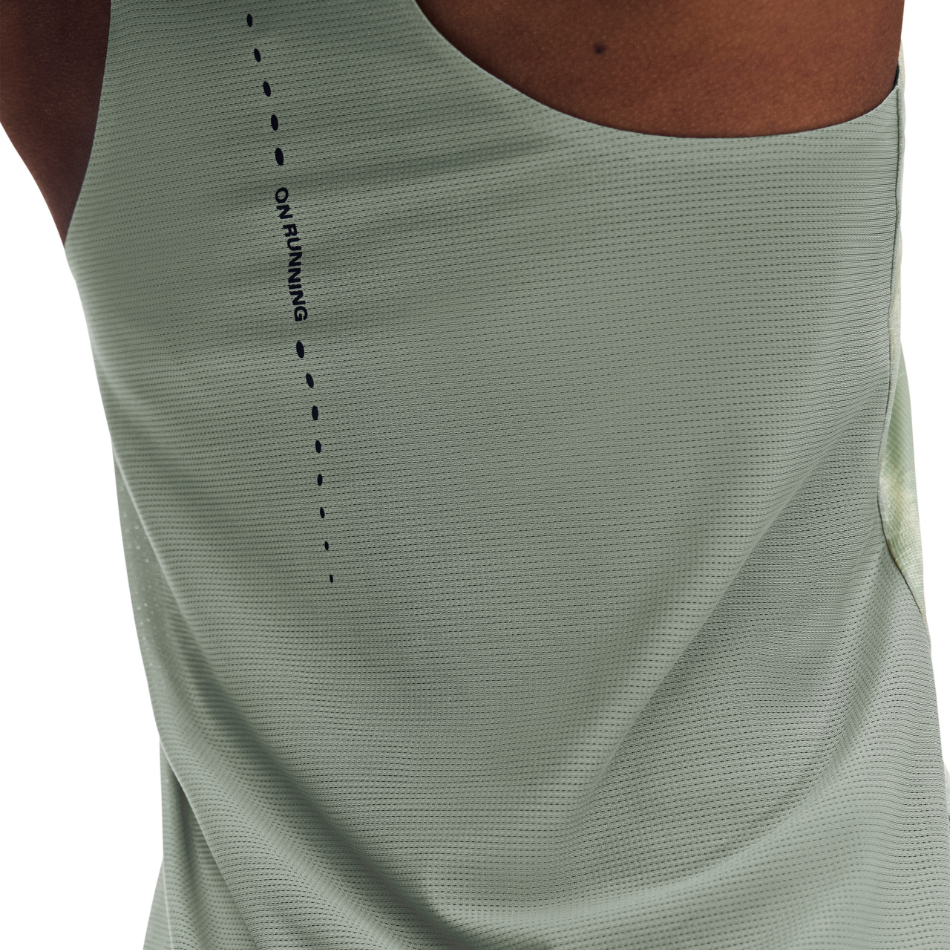 On Women's Performance Tank Terra in Seedling/Tin SS26