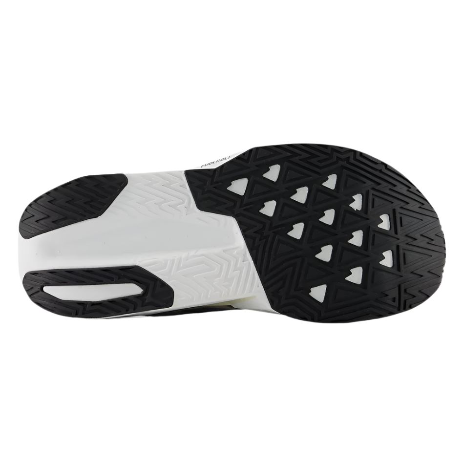 New Balance Women's Fuelcell Rebel v5 Running Shoes in Linen/Grey Matter/White AW25