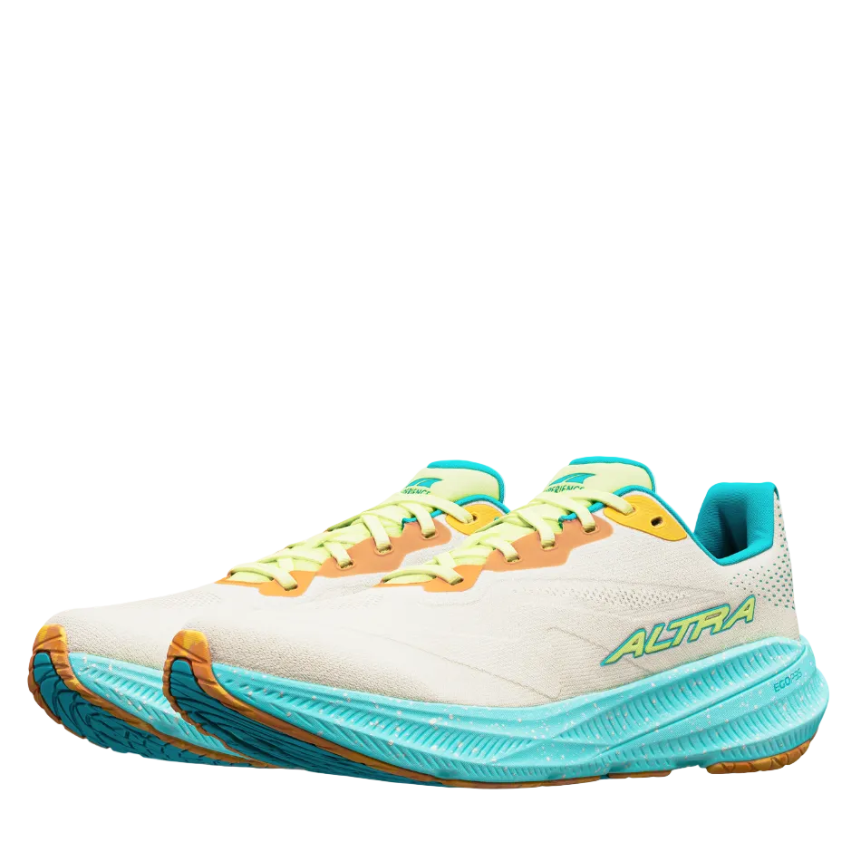 Altra Women's Experience Flow 3 Running Shoes in White/Luminary Green SS26
