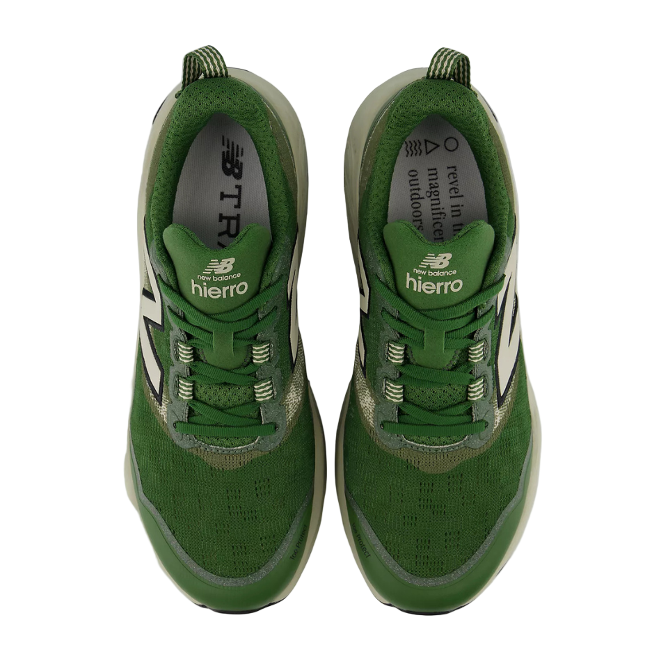 New Balance Men's Hierro V9 Trail Shoes in Dark Alpine Green/Shipyard/Black AW25