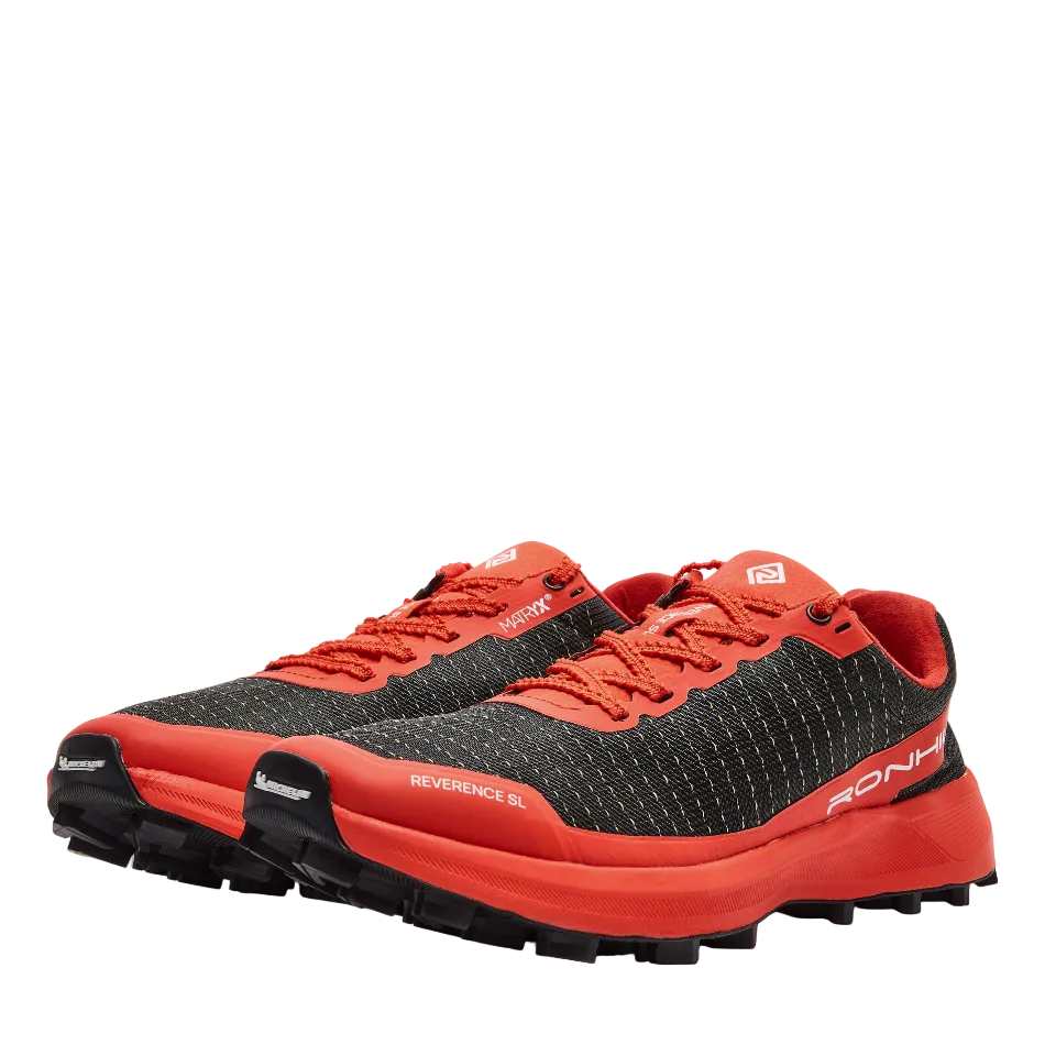 Ronhill Women's Reverence SL Trail Running Shoes in Black/Red SS26