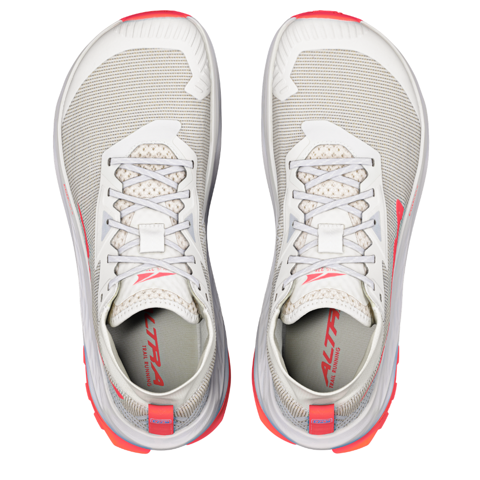 Altra Men's Olympus 275 HILO Trail Running Shoes in Vaporous Gray/Fiery Coral AW26
