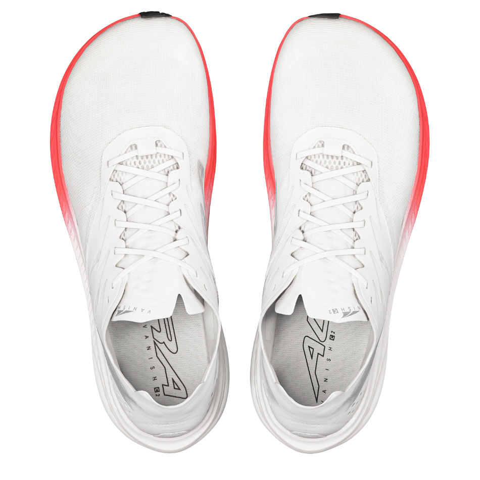 Altra Women's Vanish Carbon 2 Running Shoes in White/Red SS26