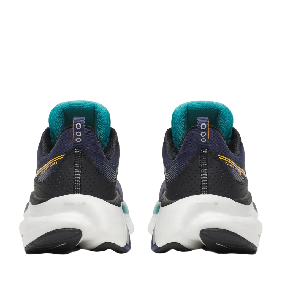 Saucony Men's Omni ST 23 Running Shoes in Naval/Tranquil AW26