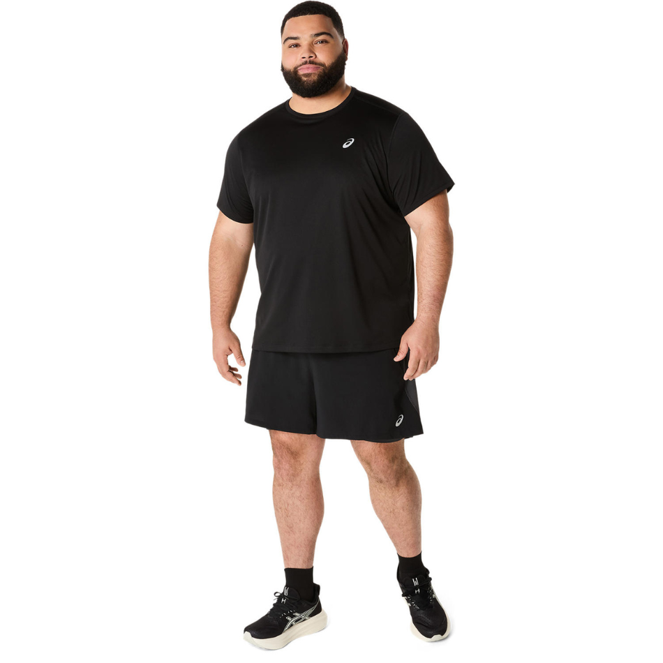 ASICS Men's Core Short Sleeved Top in Performance Black AW26