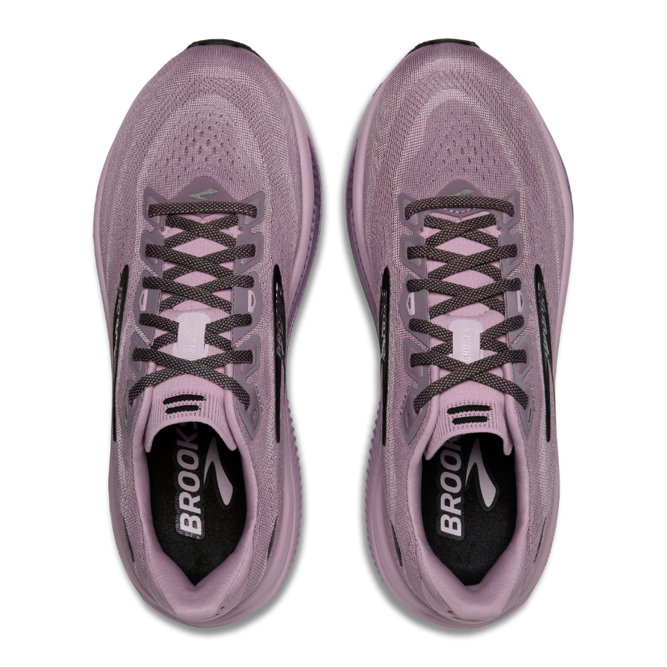 Brooks Women's Ghost 18 Running Shoes in Elderberry/Black AW26