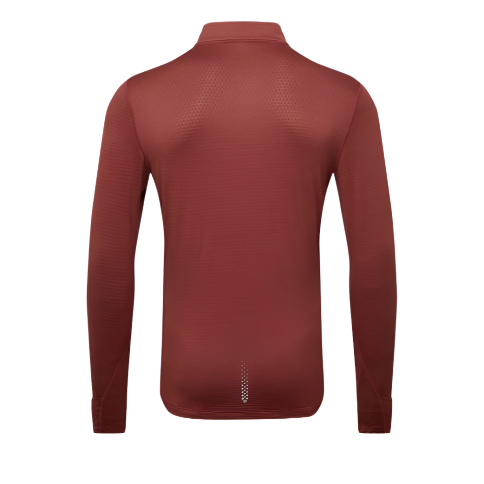 Ronhill Men's Tech Winter 1/2 Zip Top in Chestnut/Oxide AW25