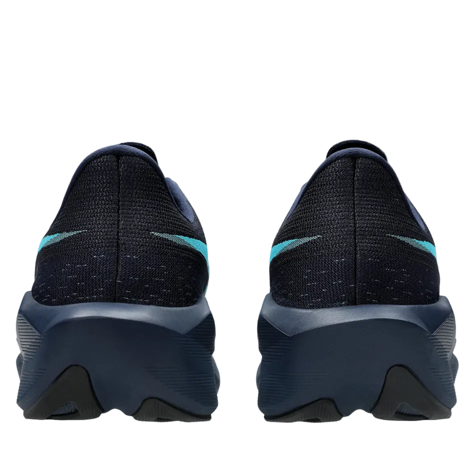 ASICS Men's NOVABLAST 6 Running Shoes in Midnight/Energy Aqua AW26