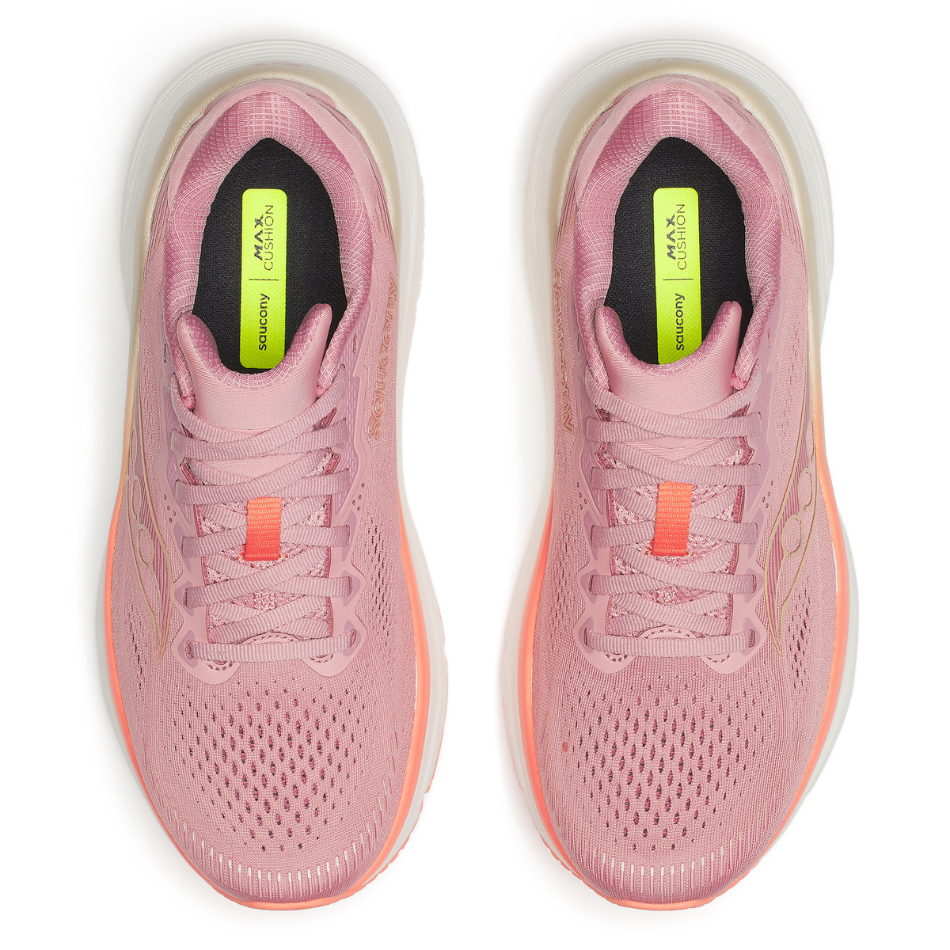 Saucony Women's Guide 19 Running Shoes in Mauve/Salmon SS26