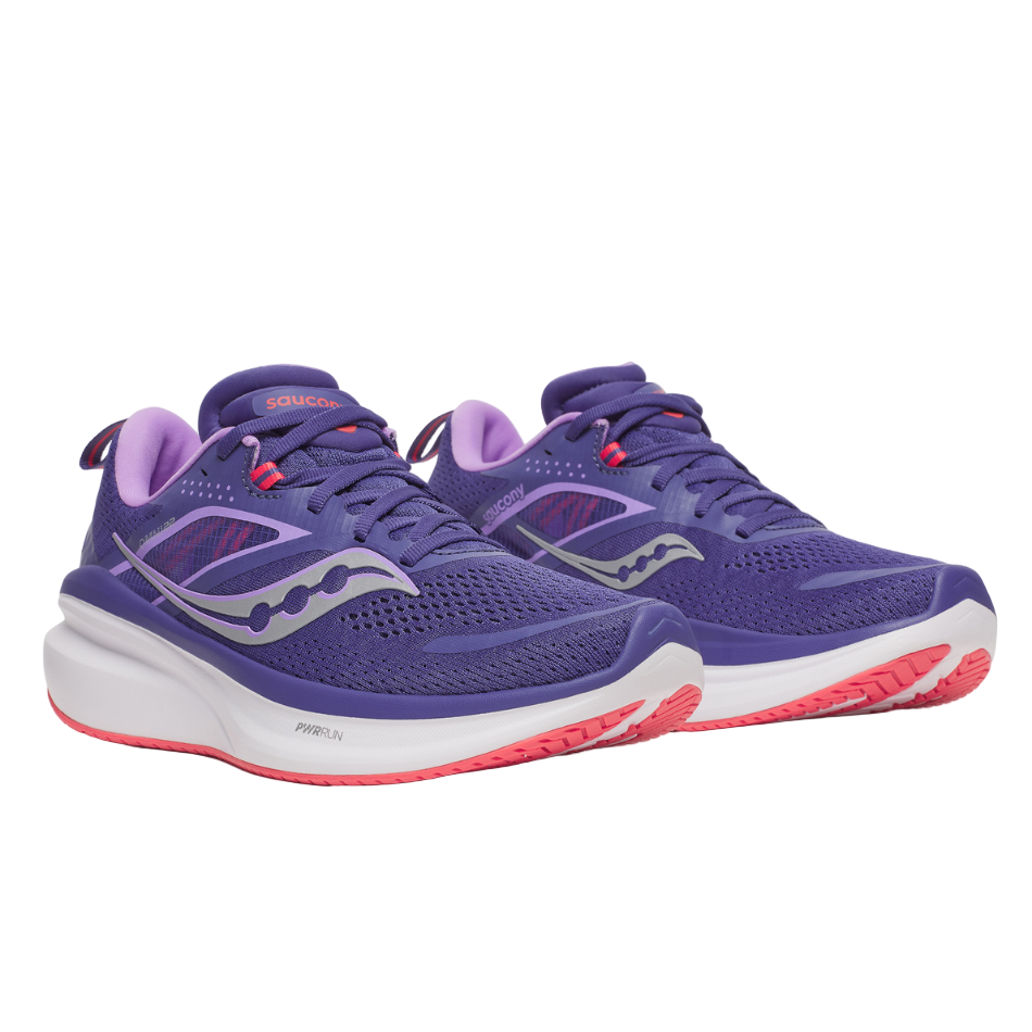 Saucony Women's Omni 22 Running Shoes in Marine/Crocus - Online Exclusive