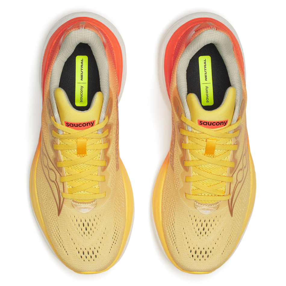 Saucony Men's Ride 19 Running Shoes in Sunrise SS26