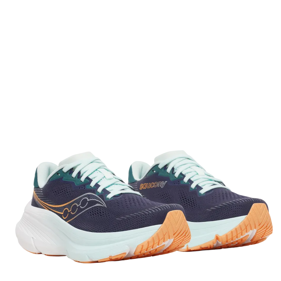 Saucony Women's Guide 19 Running Shoes in Naval/Spa AW26