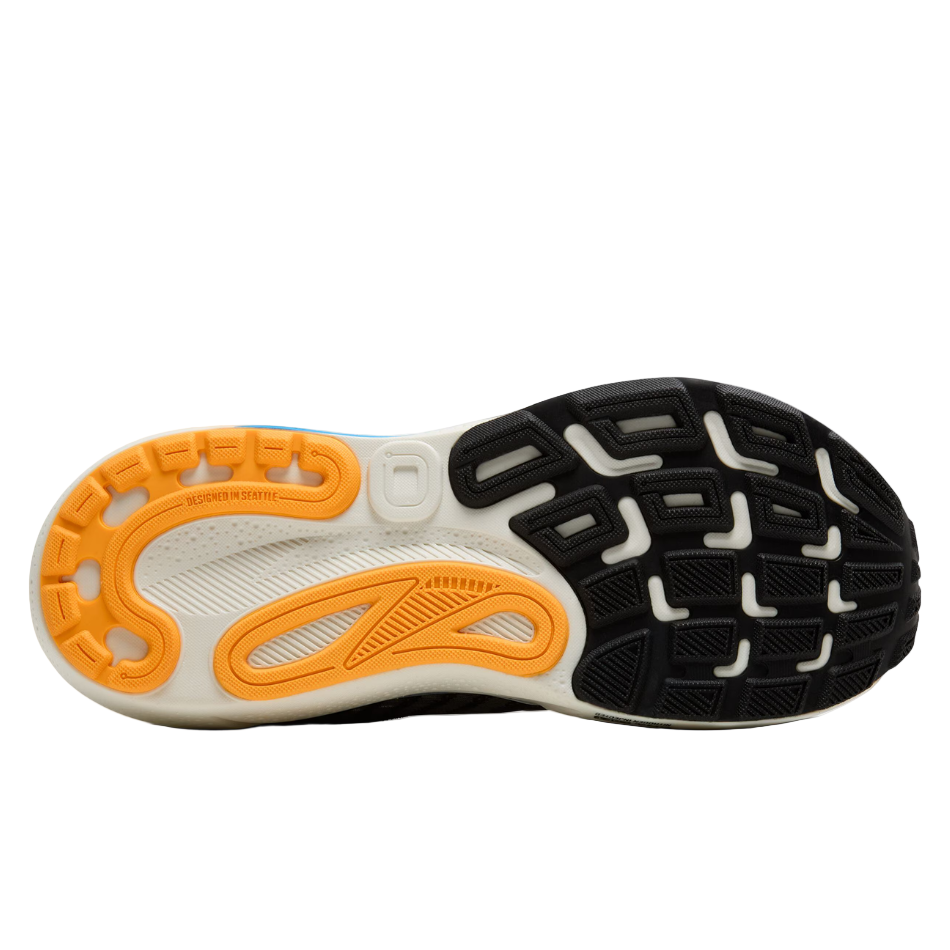 Brooks Men's Adrenaline GTS 24 Running Shoes in Black/Ebony/Cloissonne AW25