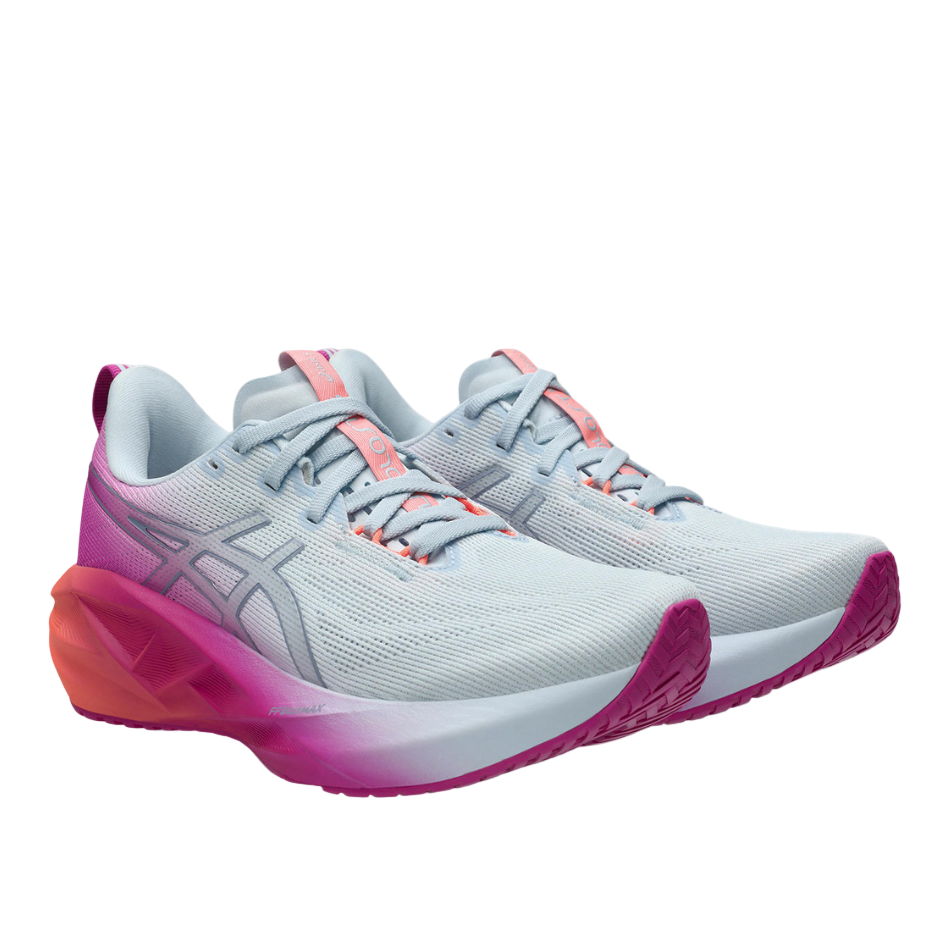 ASICS Women's NOVABLAST 5 Sunny Sizzle Running Shoes in Sky/Digital Sakura SS26