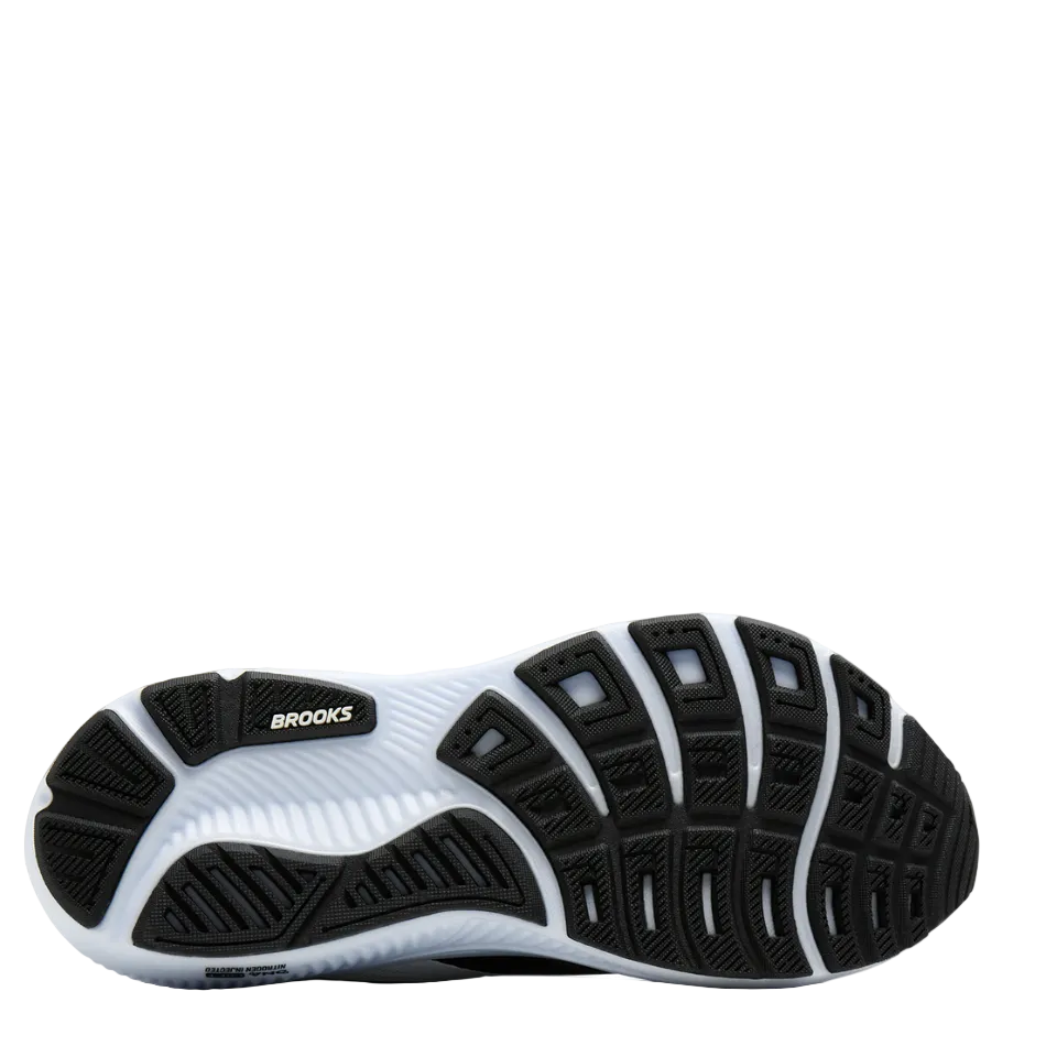 Brooks Men's Ghost 18 Running Shoes in Black/Grey/White AW26