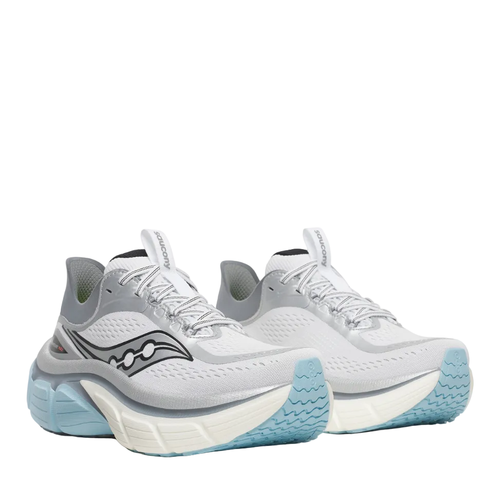Saucony Women's Paramount Max Running Shoes in Silver/Cinder AW26
