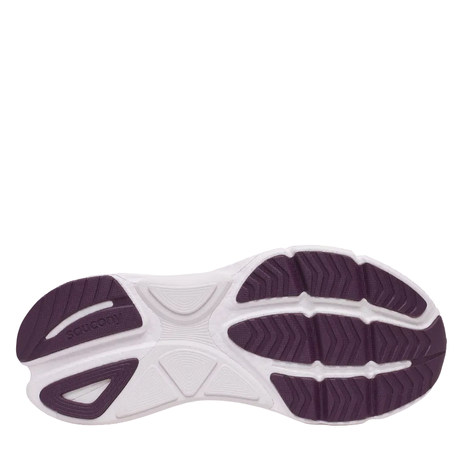 Saucony Women's Omni ST 23 Running Shoes in Ivory/Eggplant AW26